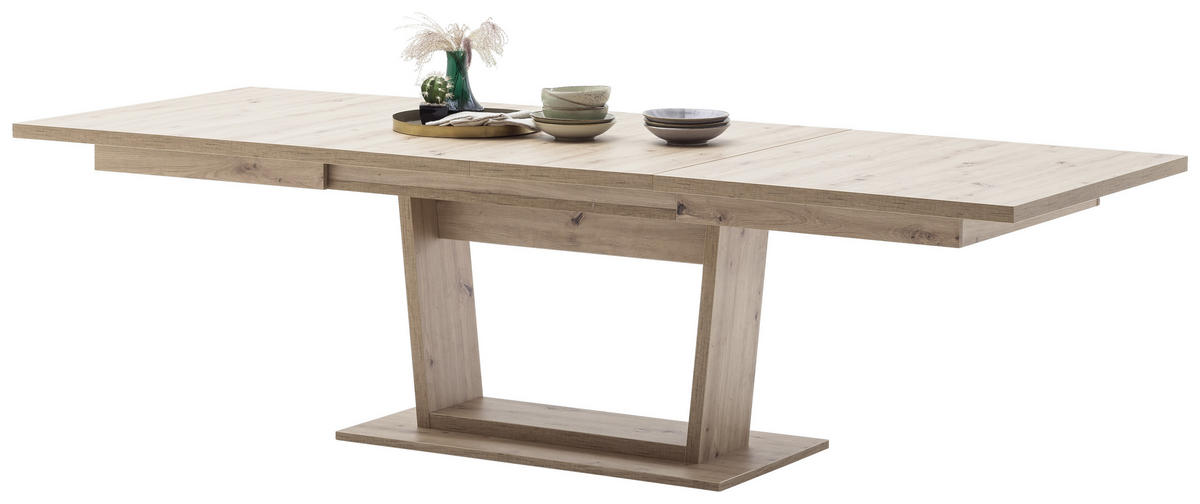ESSTISCH in Holzwerkstoff 180/100/77 cm  - Eichefarben, Design, Holzwerkstoff (180/100/77cm) - Livetastic