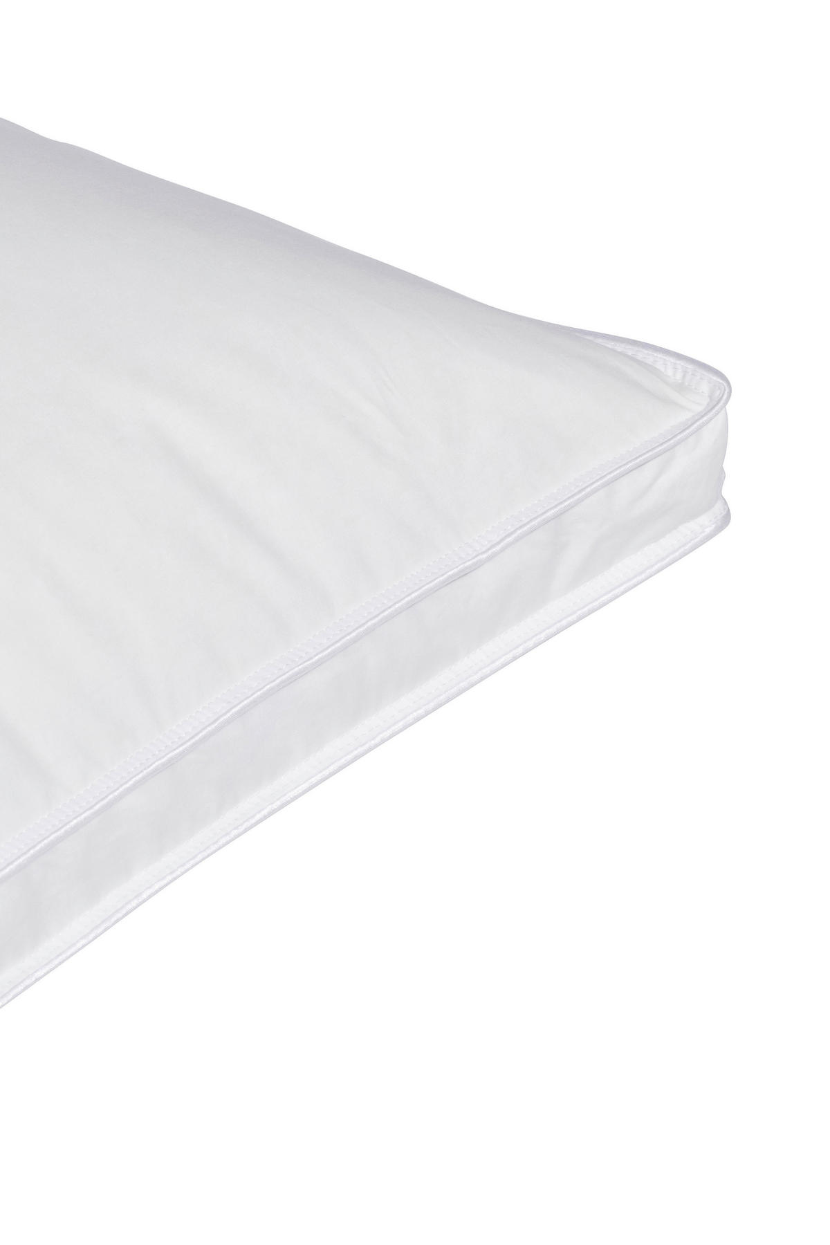 3-KAMMER-KISSEN  Dyne  80/80 cm       - Weiß, Basics, Textil (80/80cm) - Sleeptex