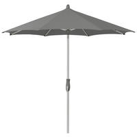 SONNENSCHIRM 330 cm Anthrazit  - Dunkelgrau/Anthrazit, KONVENTIONELL, Textil/Metall (330/330cm) - Glatz