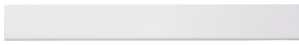 BESCHWERUNGSPROFIL 60 cm  - Weiß, Basics, Kunststoff/Metall (60cm) - Homeware