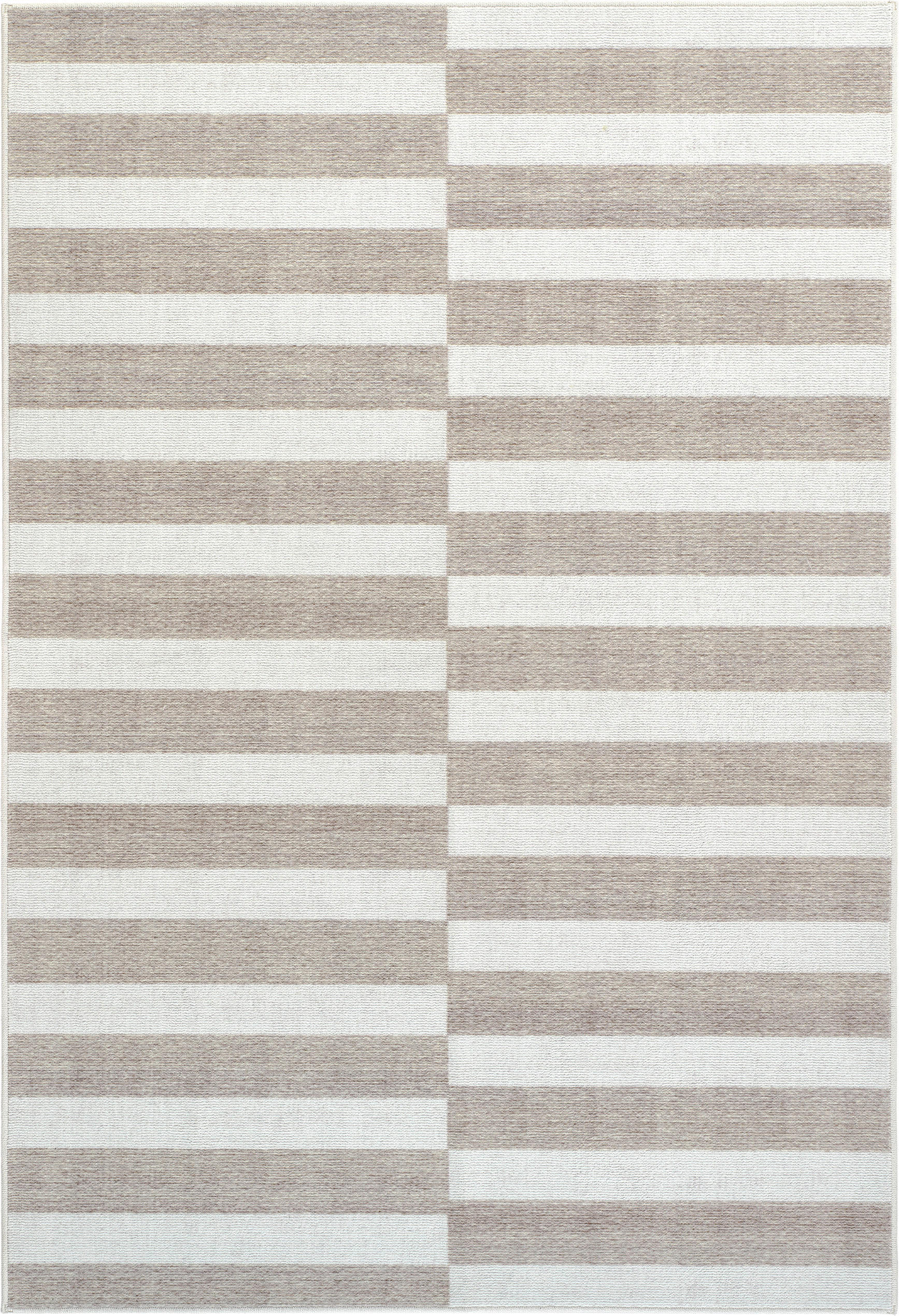TUFTTEPPICH 130/190 cm MESIO STRIDER, waschbar Eiche grau, Grauweiß rechteckig  - Eiche grau/Grauweiß, Design, Kunststoff/Textil (130/190cm) - Lindorug