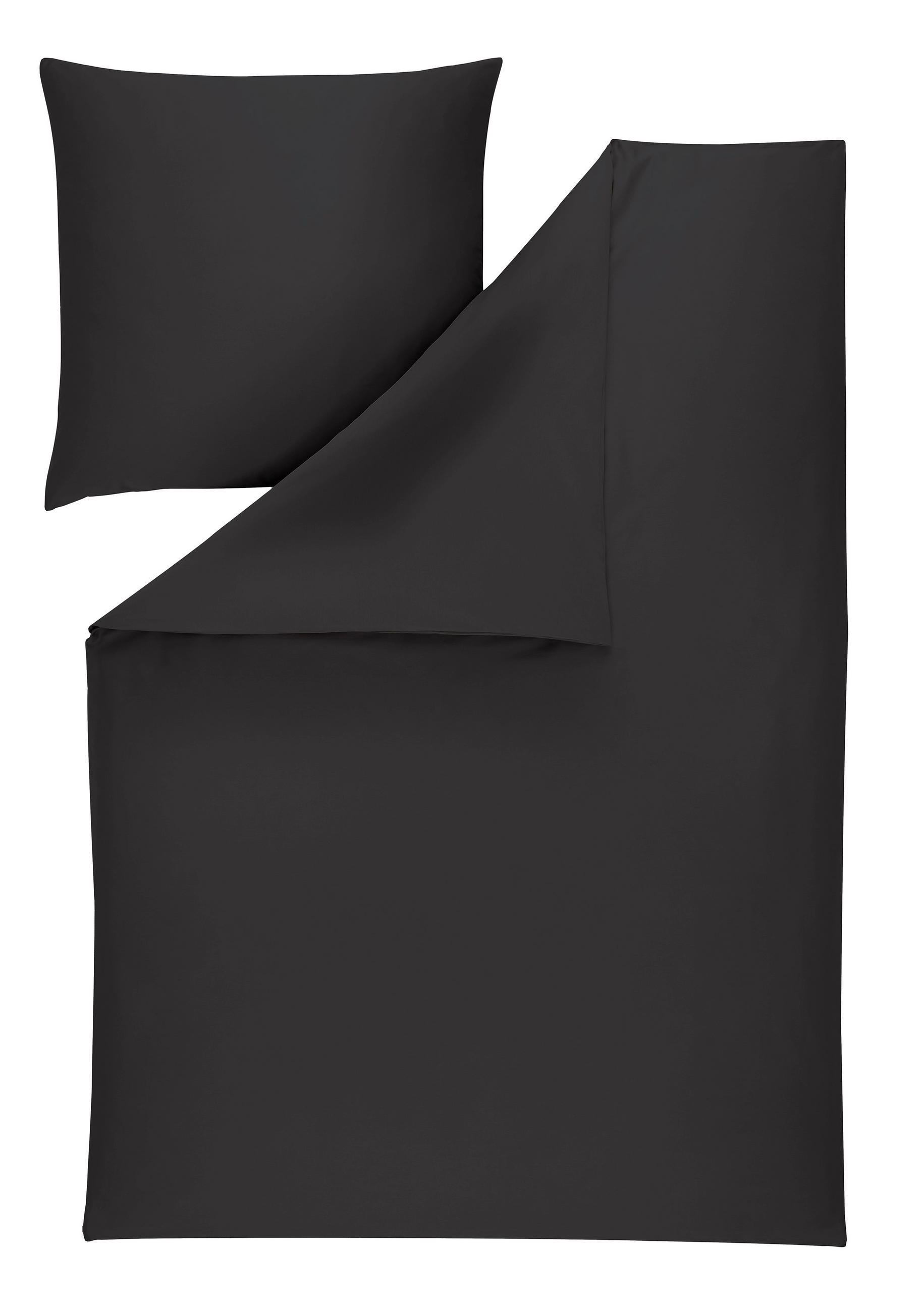 BETTWÄSCHE Atelier Makosatin 200/220 cm  - Anthrazit, Design, Textil (200/220cm) - Estella