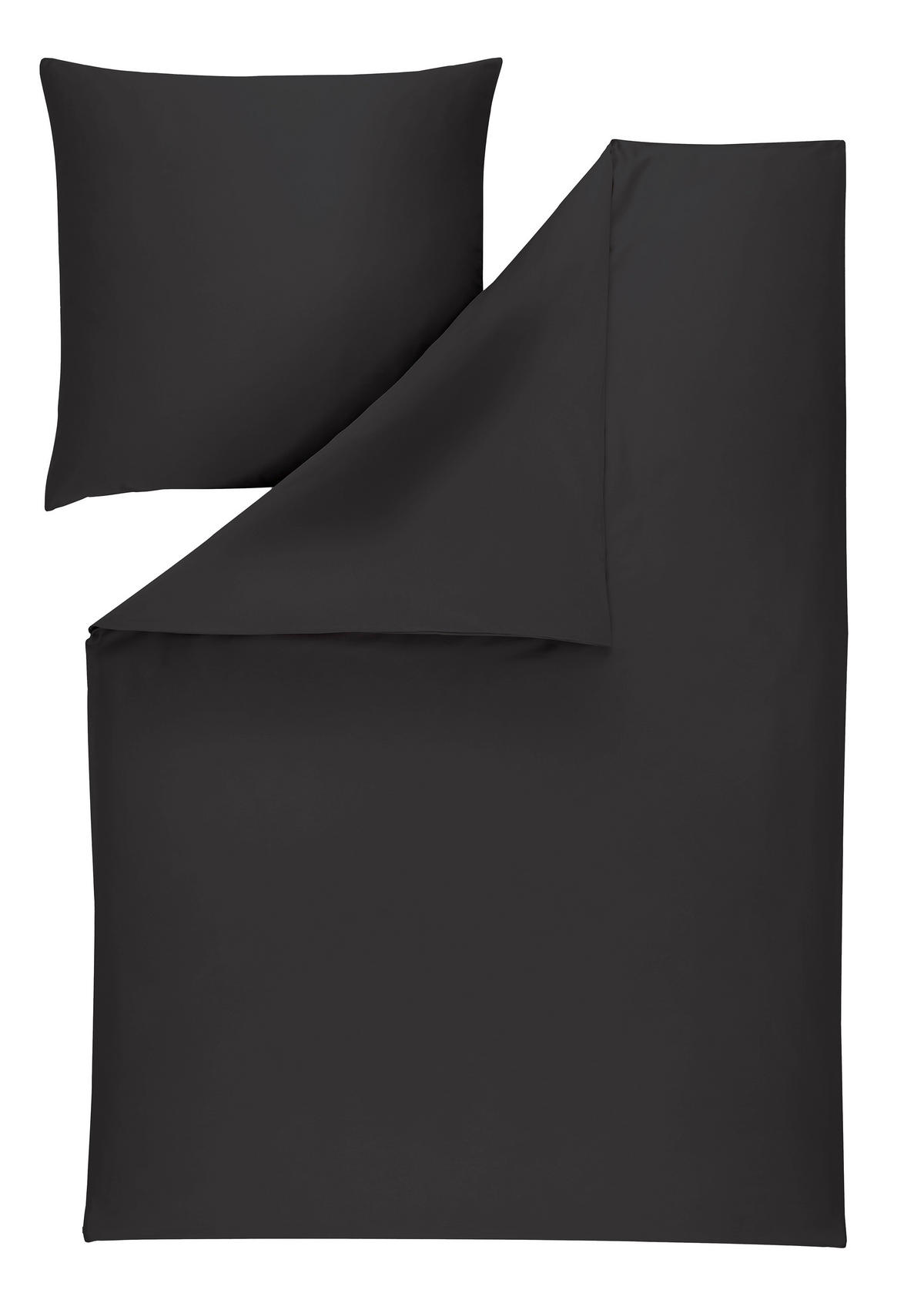 BETTWÄSCHE Atelier Makosatin 200/220 cm  - Anthrazit, Design, Textil (200/220cm) - Estella