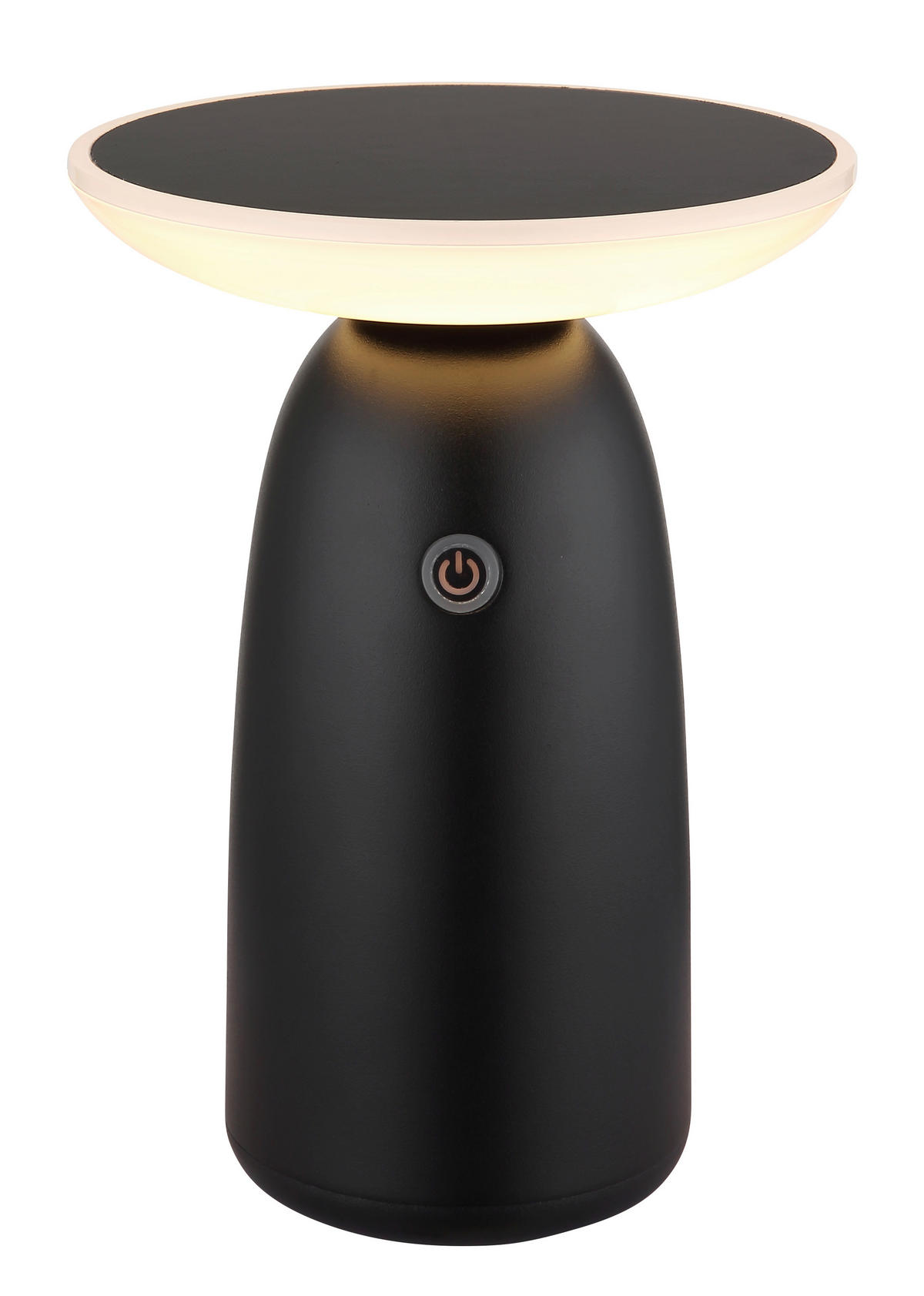 SOLÁRNÍ SVÍTIDLO 16/22,5 cm - černá/opál, Design, kov/plast (16/22,5cm) - Globo