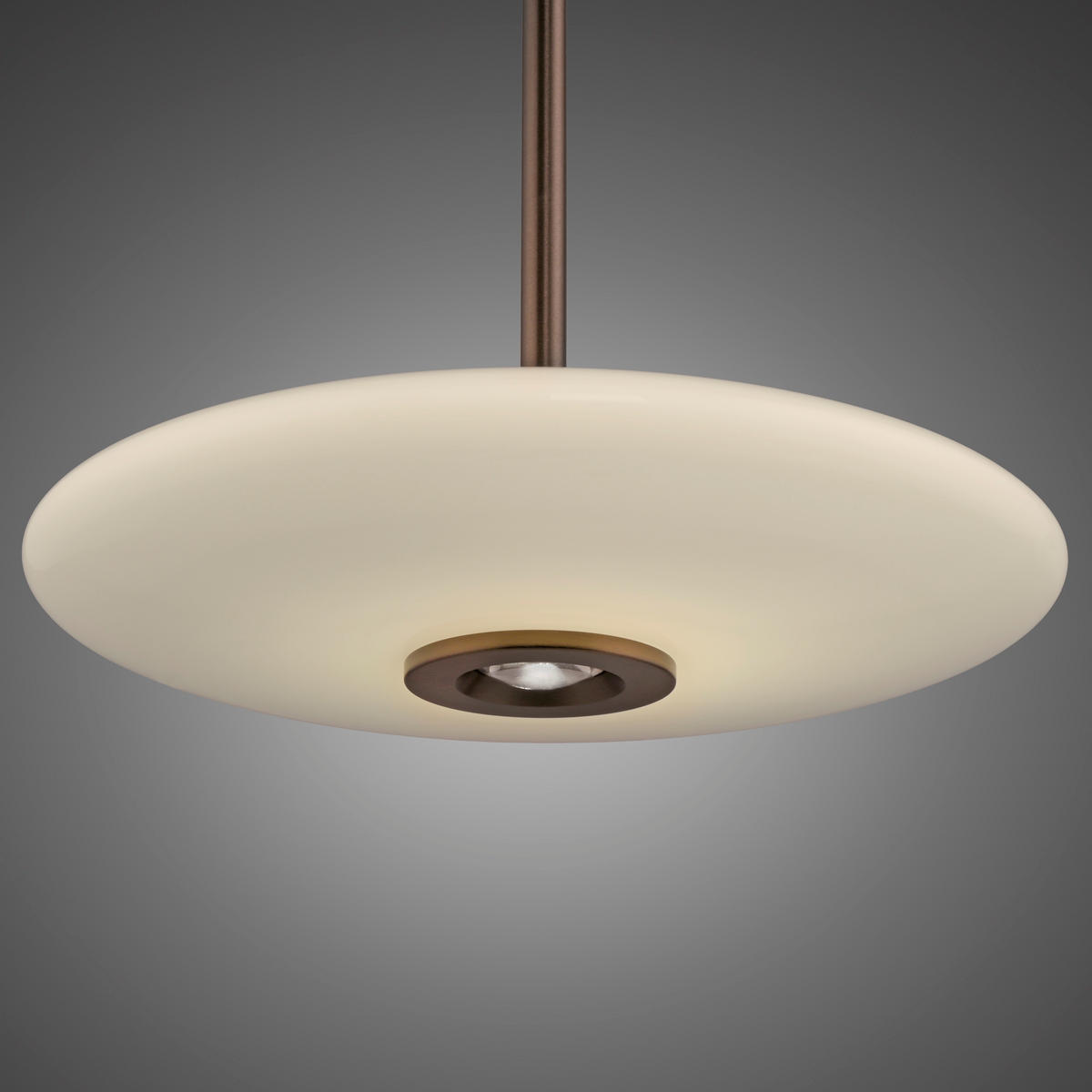 LED-HÄNGELEUCHTE 45/45/240 cm   - Braun, Design, Glas/Kunststoff (45/45/240cm) - Neuhaus PURE