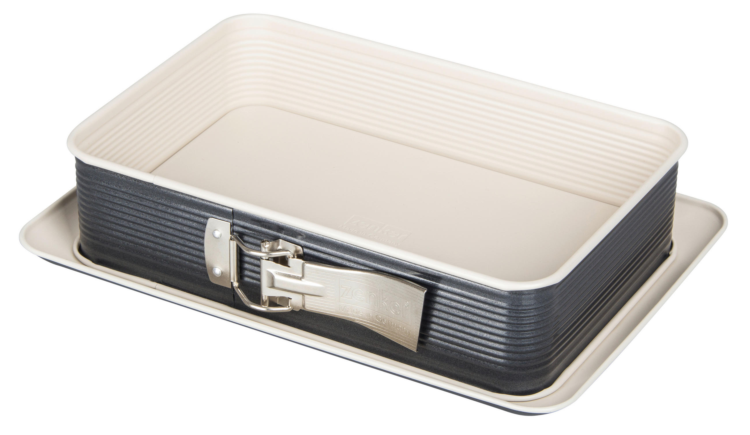 Zenker Springform Creme Noir Anthrazit, Creme 22.5x7x32 cm