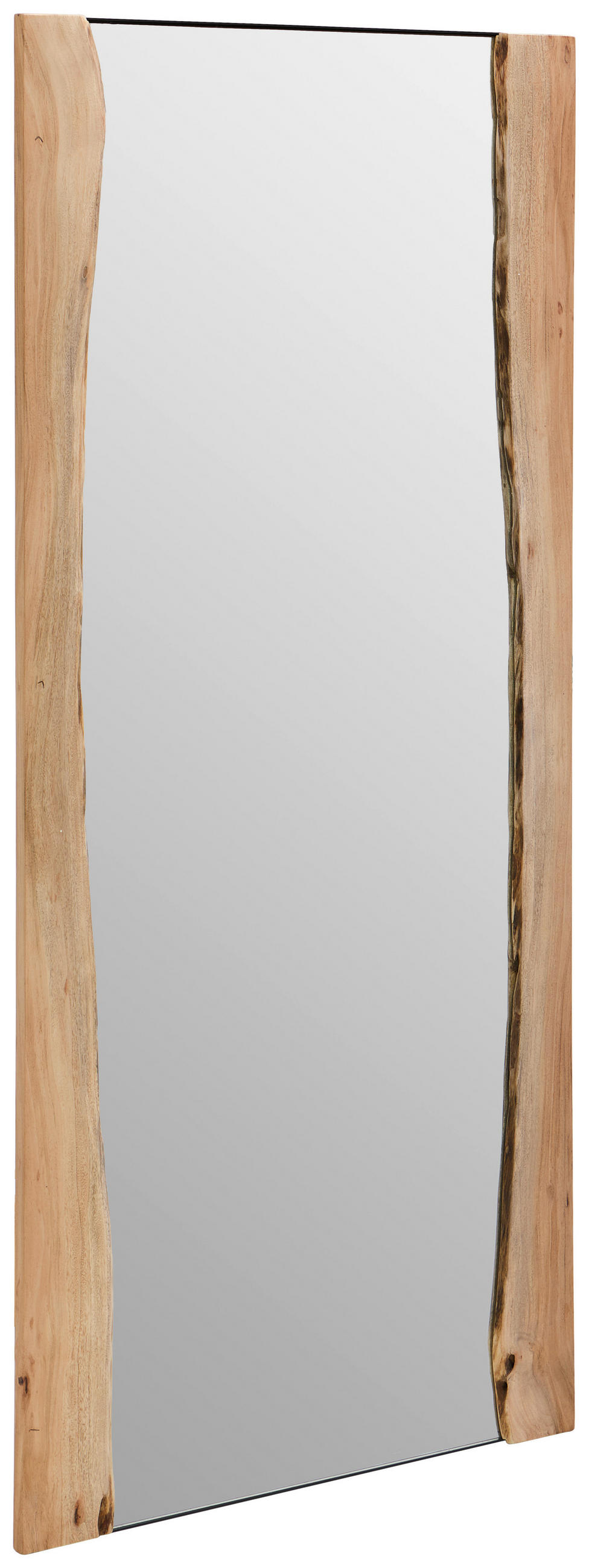 WANDSPIEGEL 85/190/3 cm  - Akaziefarben, LIFESTYLE, Glas/Holz (85/190/3cm) - Landscape