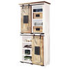 HIGHBOARD  in 80/175/45 cm  - Schwarz/Braun, KONVENTIONELL, Holz/Metall (80/175/45cm) - Livetastic