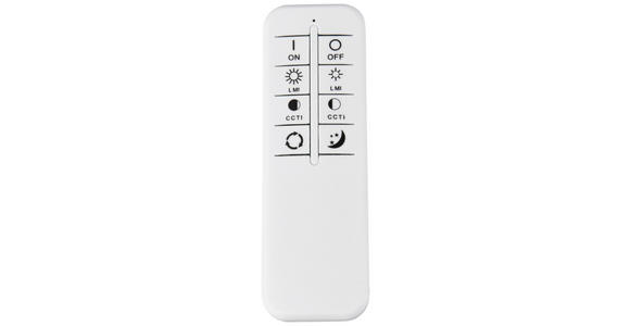 LED-DECKENLEUCHTE Irvine 70/30/6,2 cm  - Nickelfarben, Design, Kunststoff/Metall (70/30/6,2cm) - Novel