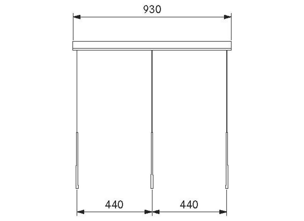 PENDELLEUCHTE 93/63-163/4,2 cm  - Schwarz, Basics, Metall (93/63-163/4,2cm) - Bora