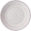 SPEISETELLER Braun, Creme, Grau 26,5 cm Valencia  - Creme/Braun, KONVENTIONELL, Keramik (26,5cm) - Ritzenhoff Breker