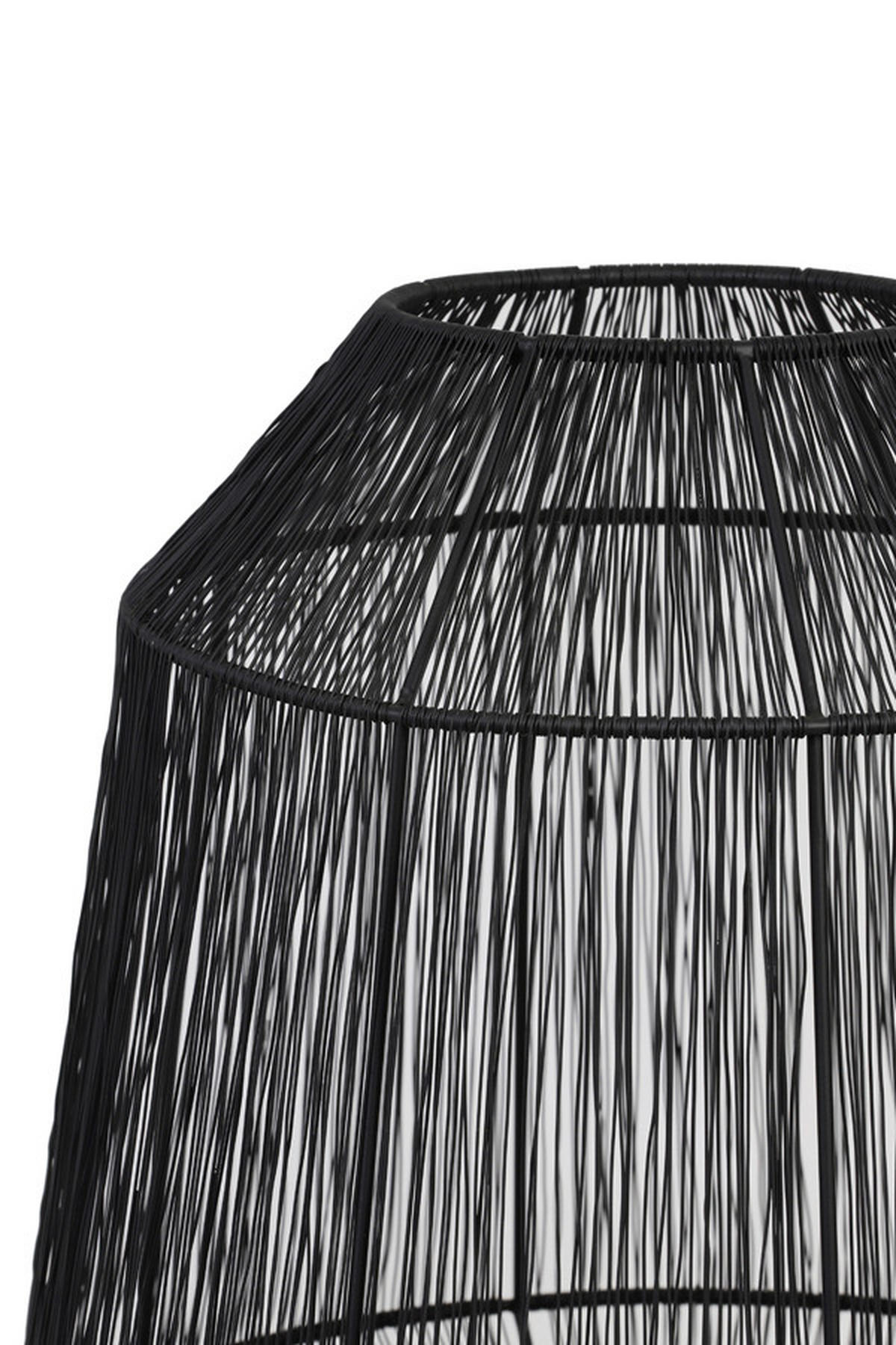 TISCHLEUCHTE - Schwarz, Trend, Metall (37/46cm) - Light & Living