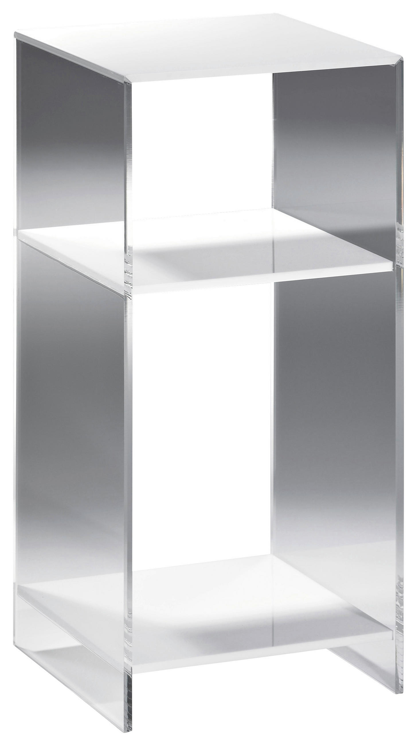 KONSOLENTISCH Klar  - Klar, Design, Kunststoff (25/25/65cm)