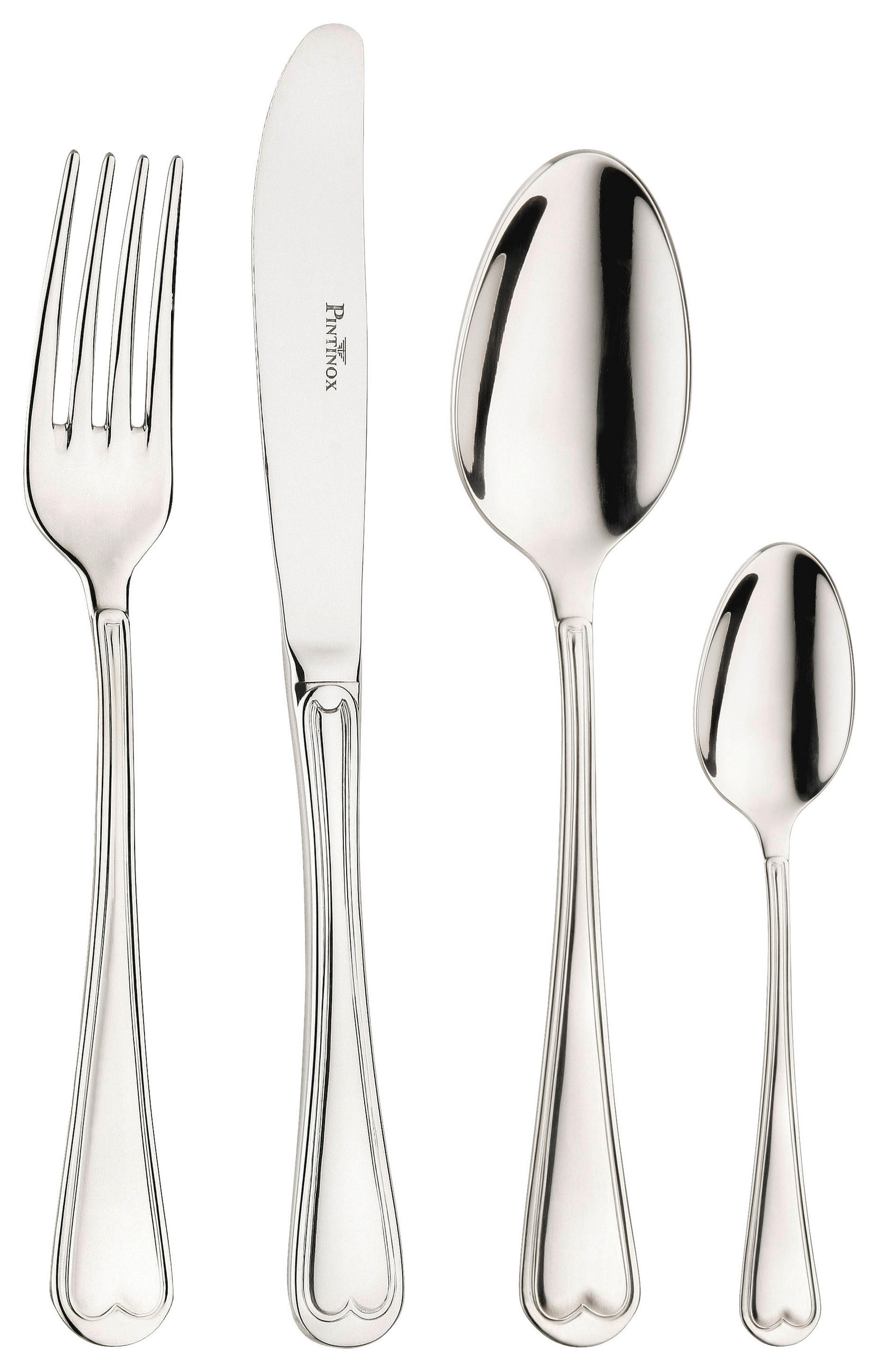 Besteckset Superga 24--Teilig., Edelstahl