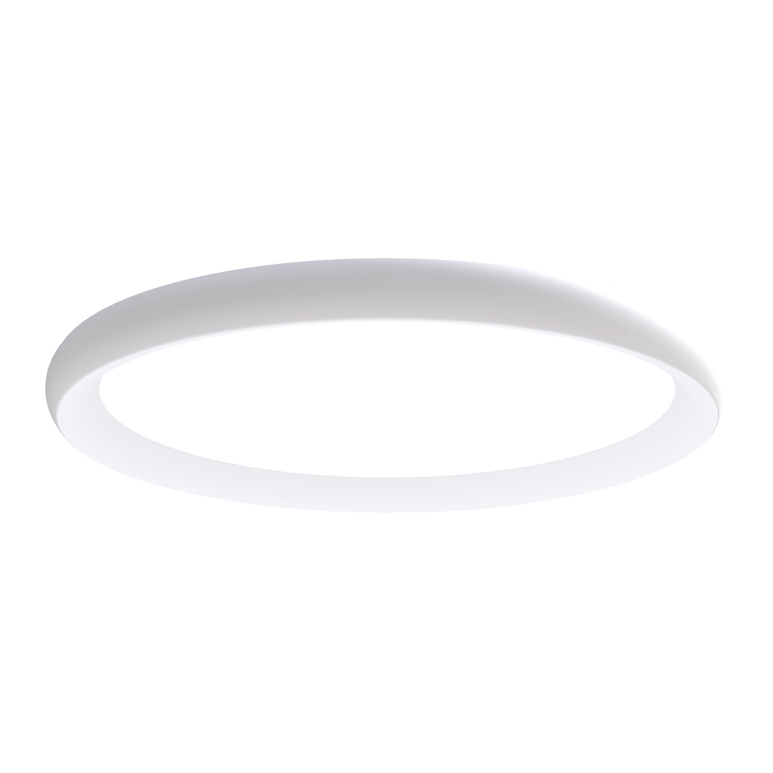 STROPNÉ LED SVIETIDLO, 30/3,5 cm  - biela, Basics, plast (30/3,5cm) - Novel
