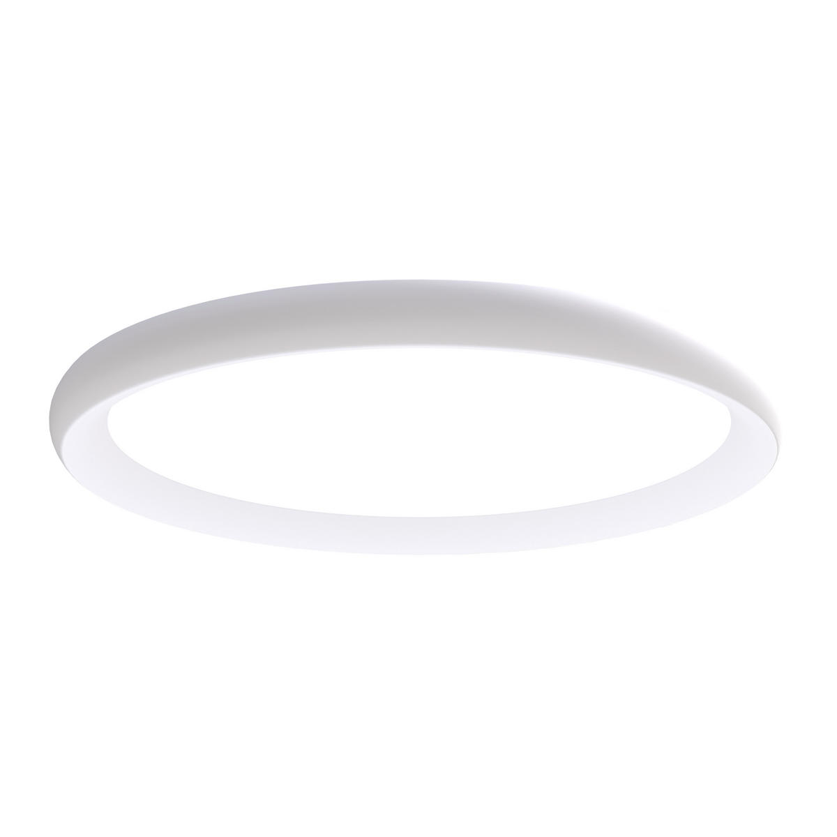 STROPNÉ LED SVIETIDLO, 30/3,5 cm  - biela, Basics, plast (30/3,5cm) - Novel