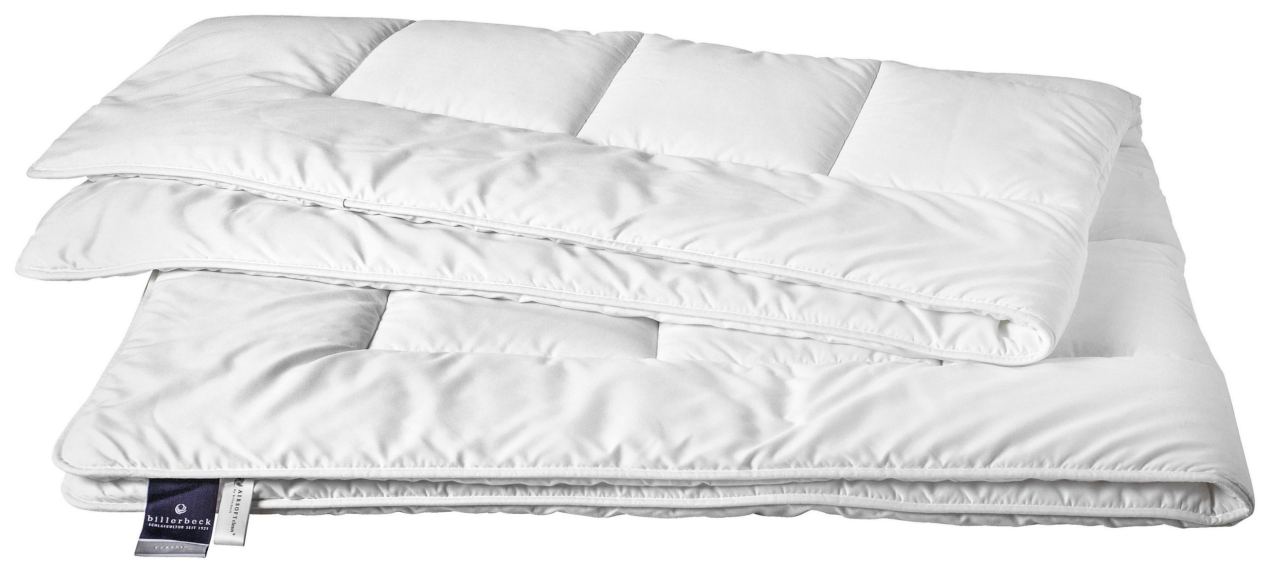 CELOROČNÍ PŘIKRÝVKA, 135/200 cm, polyester - bílá, Basics, textil (135/200cm) - Billerbeck