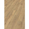 LAMINATBODEN Creston Eiche  per  m² - Eichefarben, KONVENTIONELL, Holzwerkstoff (129,2/24,6/0,8cm) - Venda