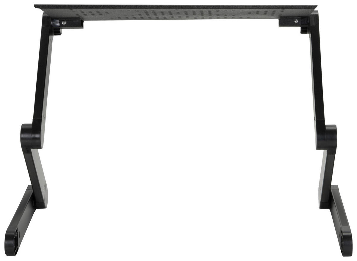 SCHREIBTISCHAUFSATZ  Schwarz  - Schwarz, Basics, Metall (52,5/4-39,5/25,5cm) - MID.YOU