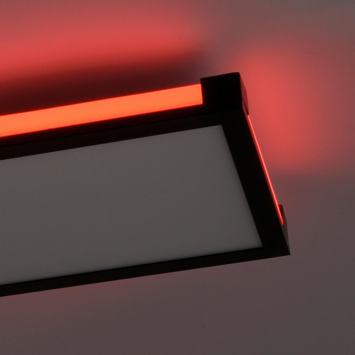 LED-PANEEL 100/25/7,1 cm  - Schwarz, Design, Kunststoff/Metall (100/25/7,1cm)