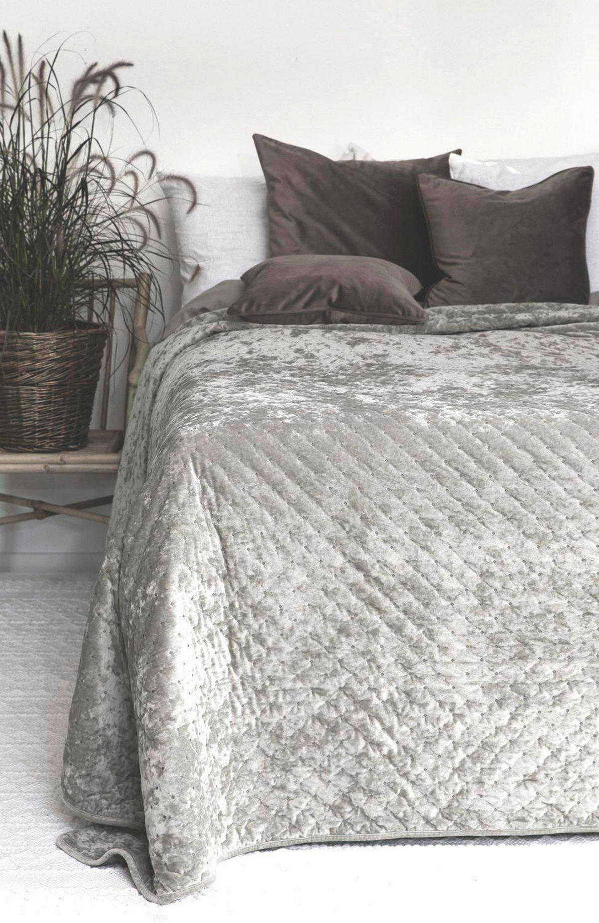 TAGESDECKE 260/260 cm  - Beige, Basics, Textil (260/260cm)