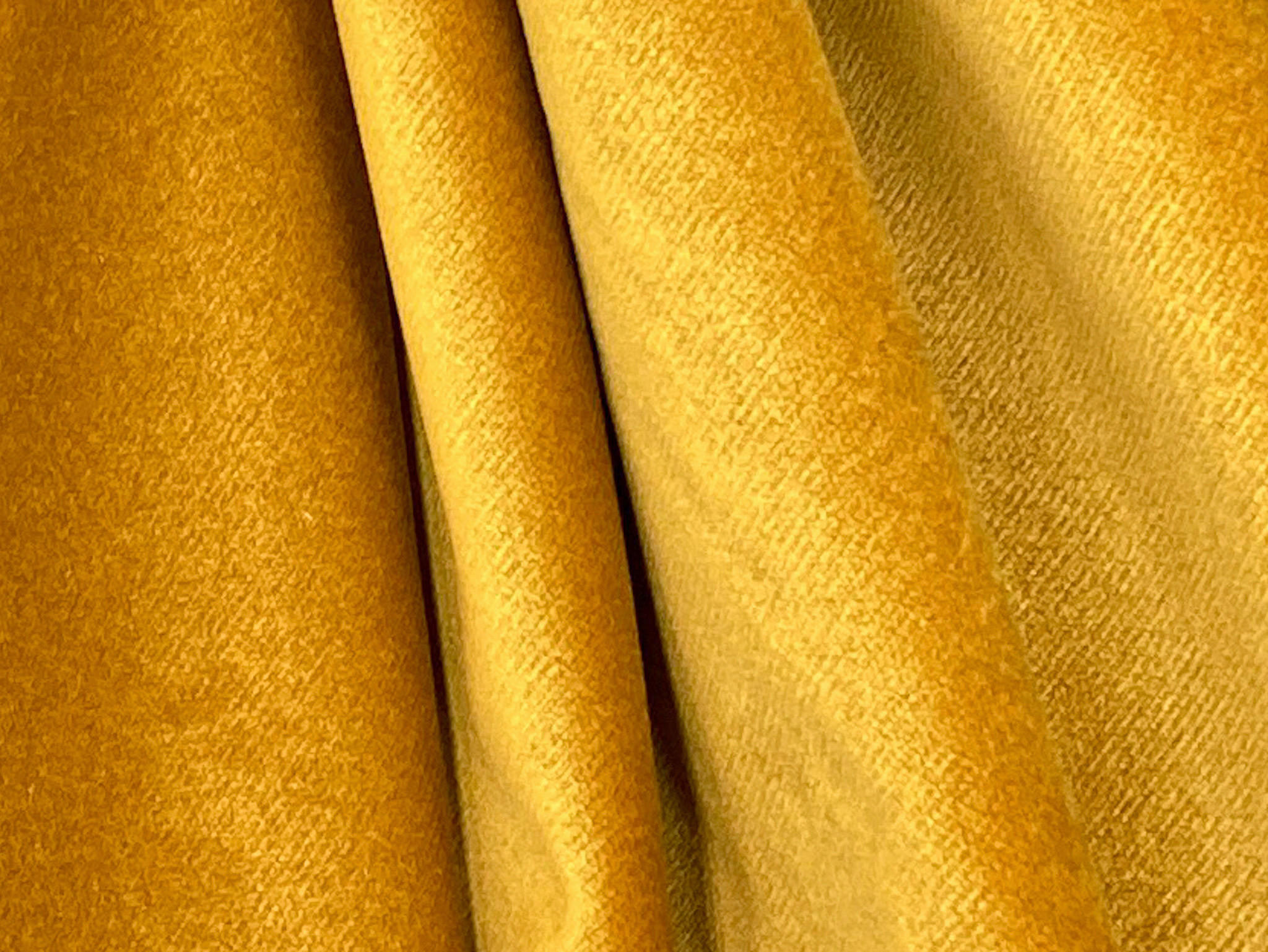 ECKSOFA in Samt, Velours Goldfarben  - Goldfarben, Design, Textil/Metall (277/154/154cm) - Livetastic