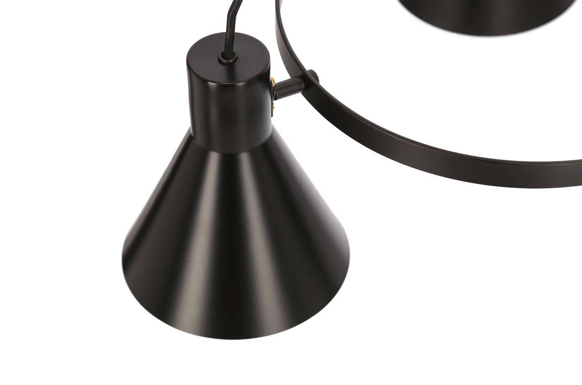 PENDELLAMPA More 55/55/100 cm  - svart/guldfärgad, Design, metall (55/55/100cm)