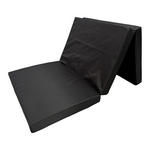 REISEBETTMATRATZE  120/60/5 cm  - Schwarz, Basics, Textil (120/60/5cm) - My Baby Lou
