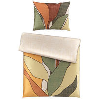 POVLEČENÍ, satén, zelená, 140/200 cm - zelená, Natur, textil (140/200cm) - Bio:Vio