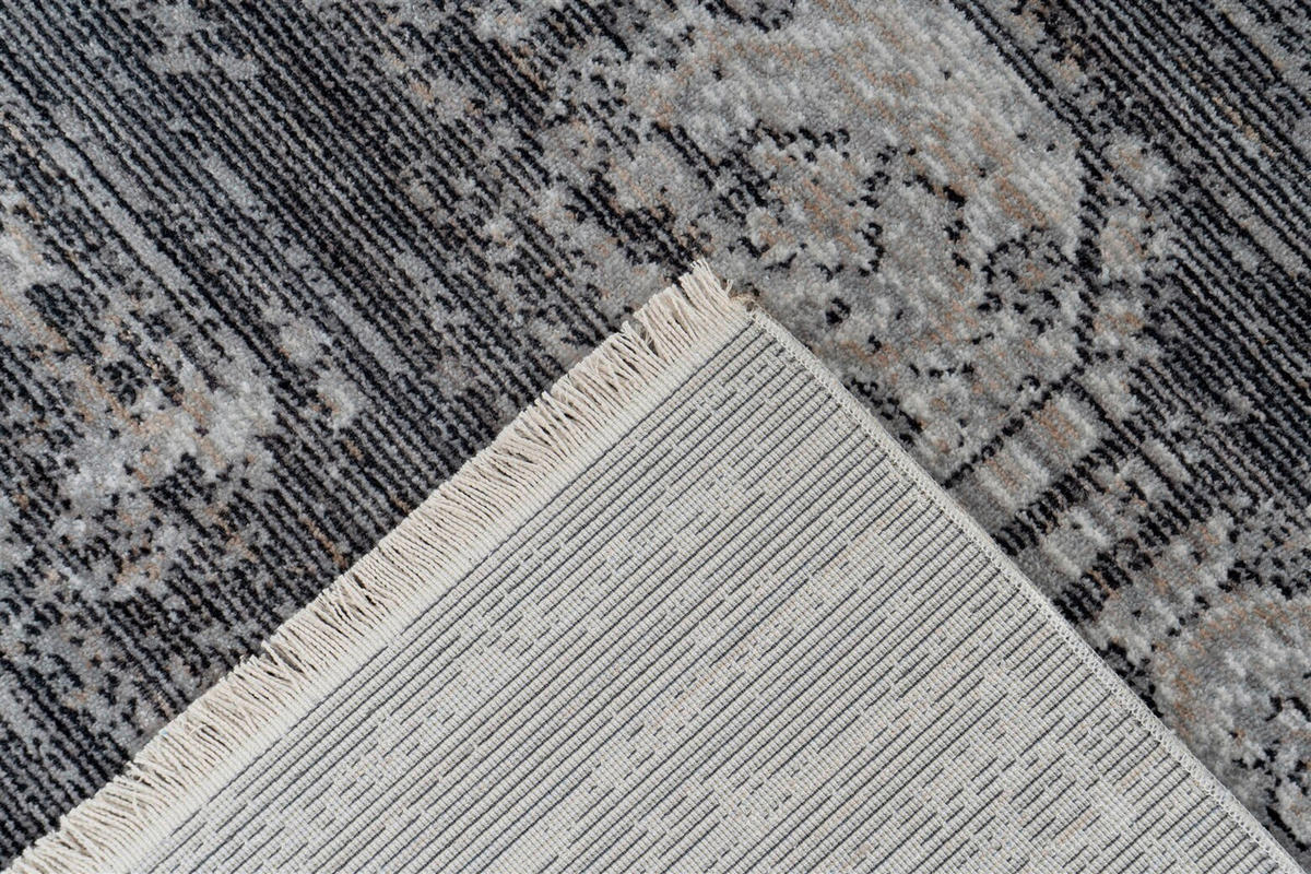 FLATVÄVD MATTA 80/150 cm  - antracit, Basics, textil (80/150cm) - Kayoom