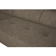 ECKSOFA in Chenille Hellbraun  205/280 cm  - Hellbraun/Schwarz, Design, Textil/Metall (205/280cm) - Xora
