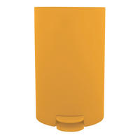 TRETEIMER 3 l  Kunststoff  - Dunkelgelb/Schwarz, Basics, Kunststoff (15,5/27/14,5cm) - MSV