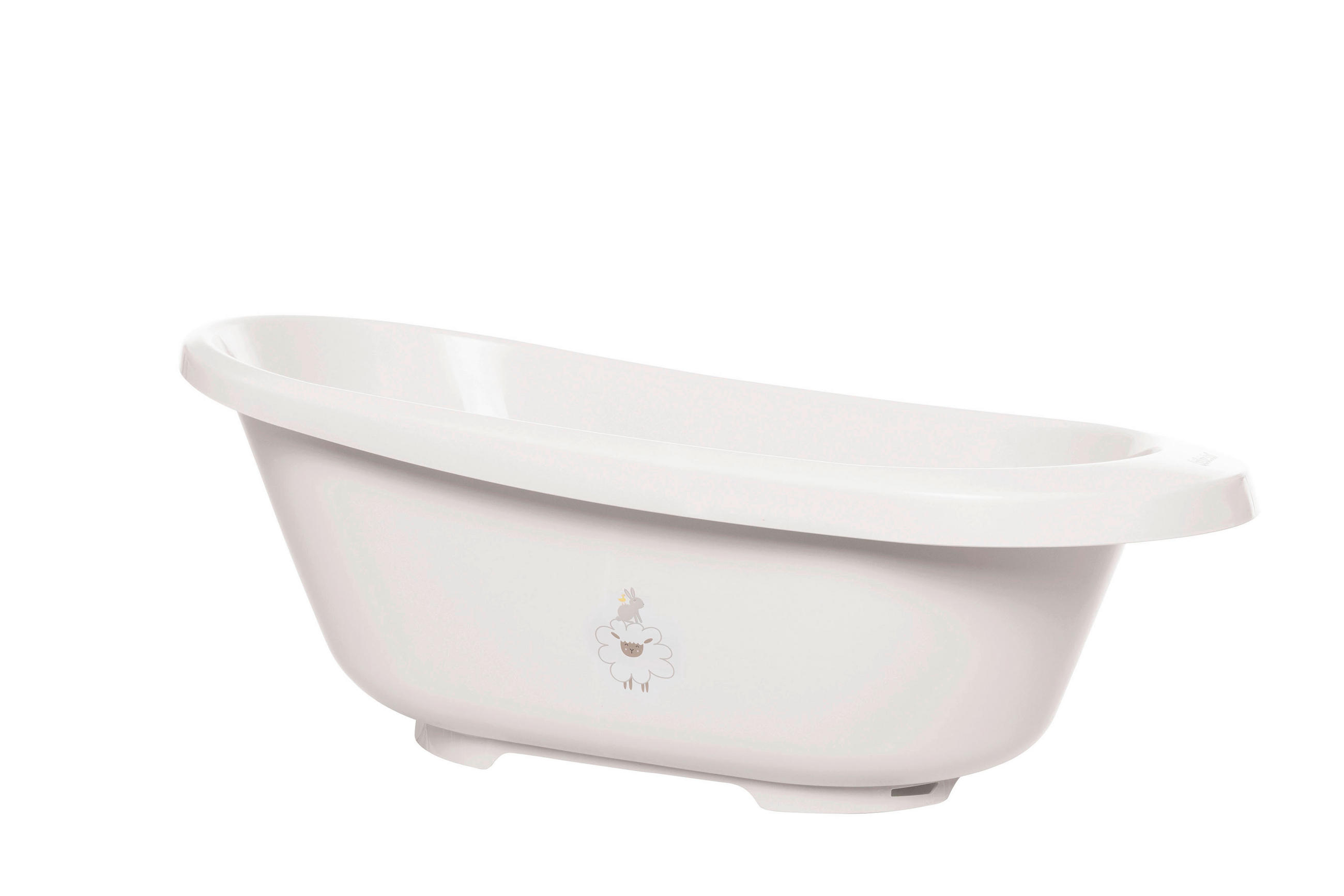 Bebe Jou Babybadewanne Tiny Sheep Weiß 41.5x30.8x79.5 cm