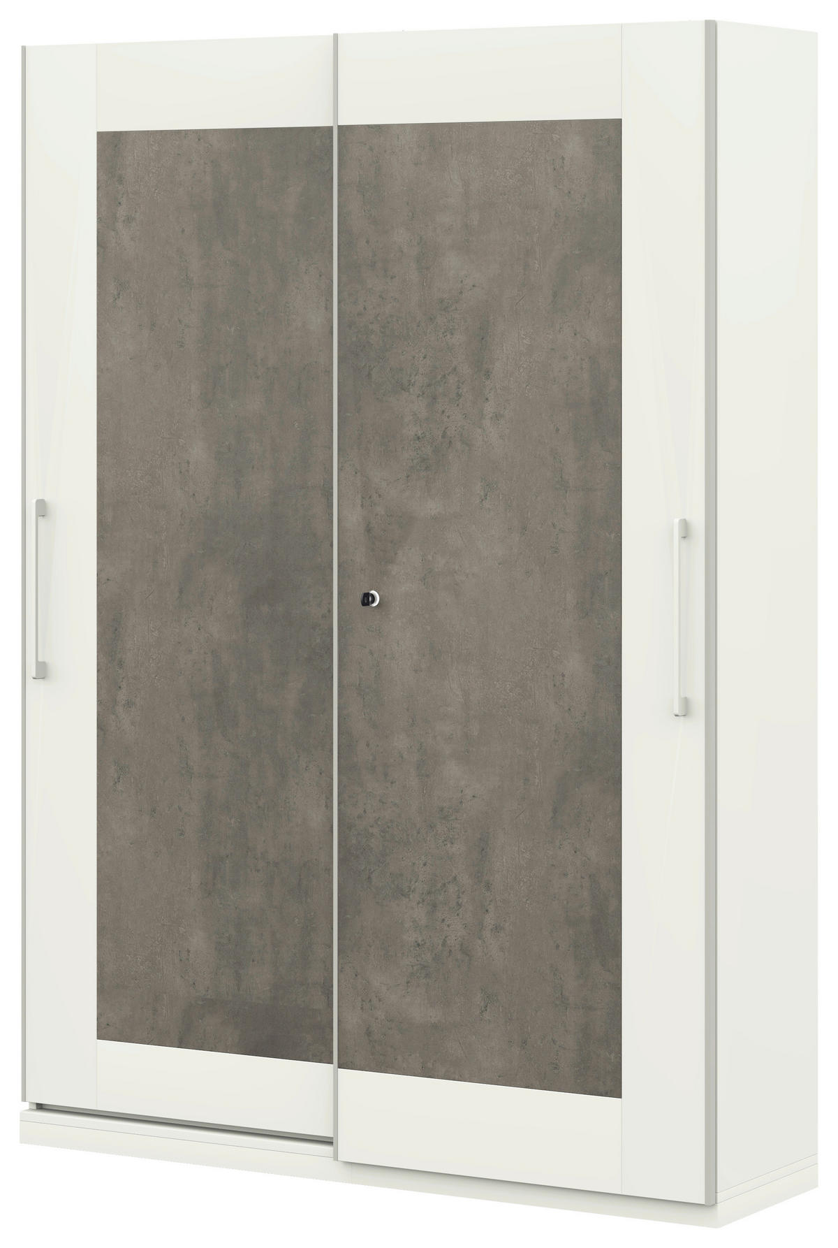 AKTENSCHRANK Weiß  - Weiß, Basics, Holzwerkstoff (160/220,5/42,6cm) - Moderano