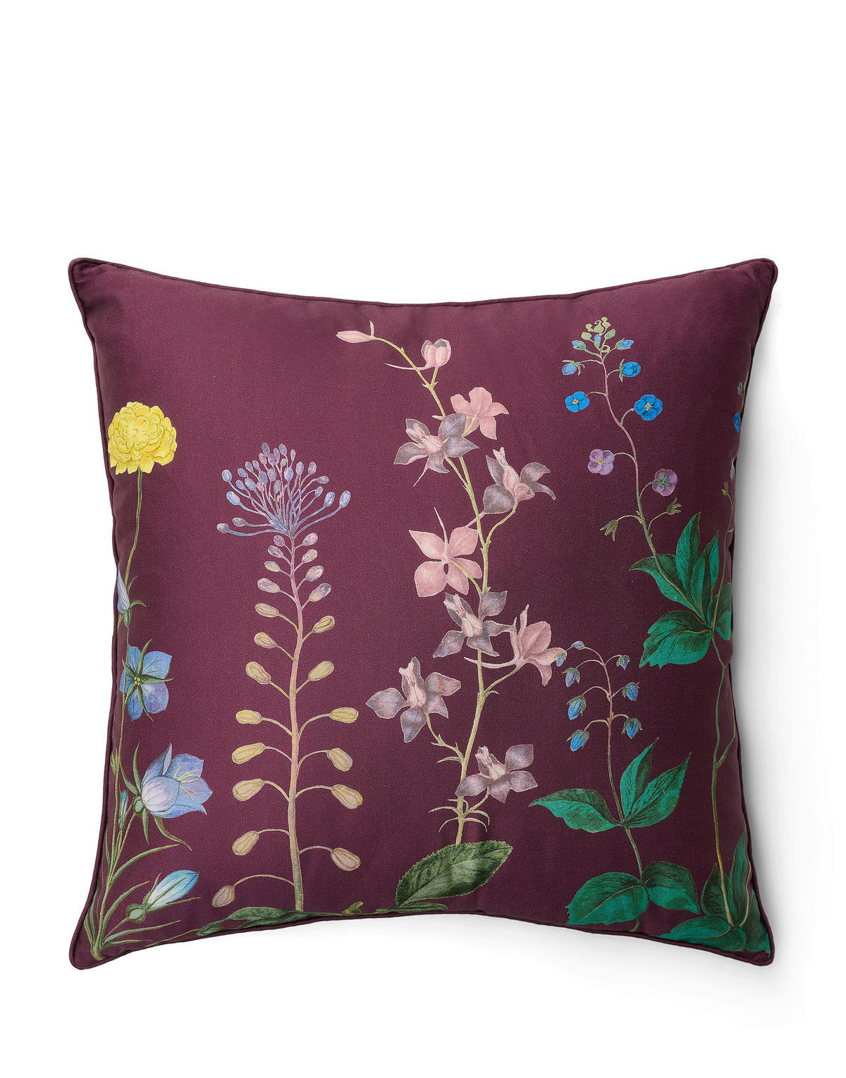 OKRASNA BLAZINA  AUGUSTINA    50/50 cm         - vinsko rdeča, Konvencionalno, tekstil (50/50cm) - Essenza