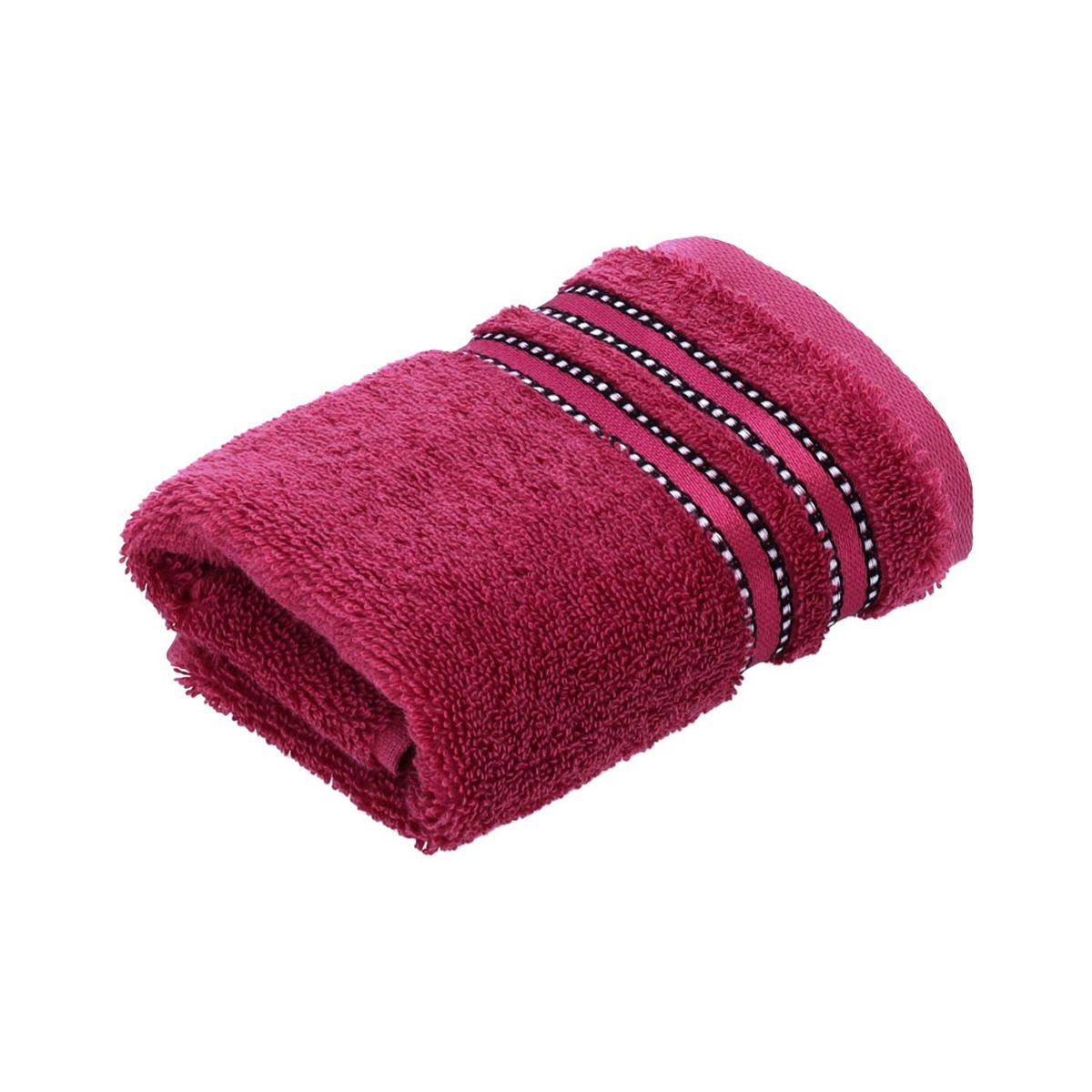 SEIFTUCH 30/30 cm Cult de Luxe Rot  - Rot, Basics, Textil (30/30cm) - Vossen