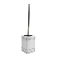 WC-BÜRSTENGARNITUR in Kunststoff  Kunststoff   - Chromfarben/Multicolor, Basics, Keramik/Kunststoff (9/38,5/9cm) - Sadena