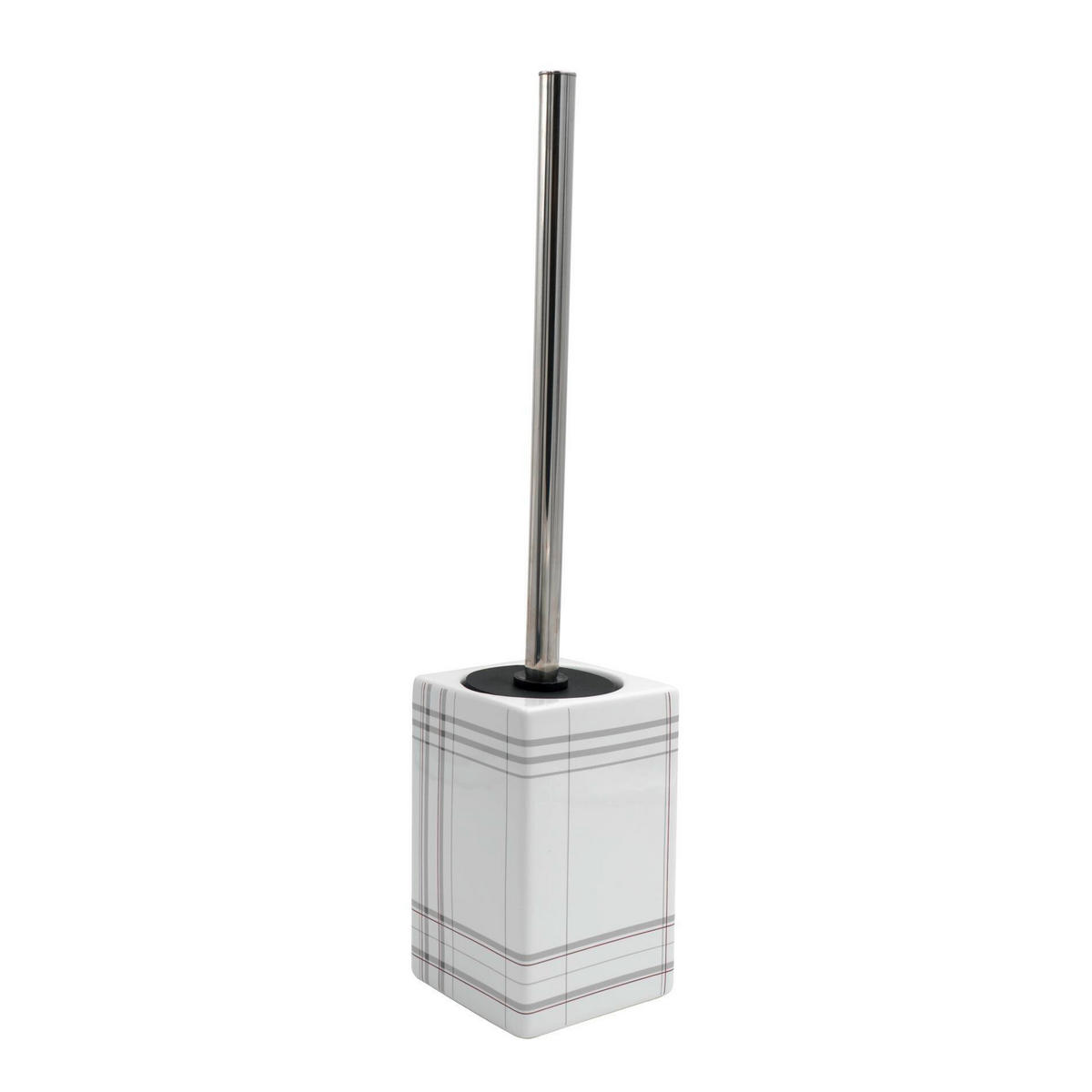 WC-BÜRSTENGARNITUR in Kunststoff  Kunststoff   - Chromfarben/Multicolor, Basics, Keramik/Kunststoff (9/38,5/9cm) - Sadena