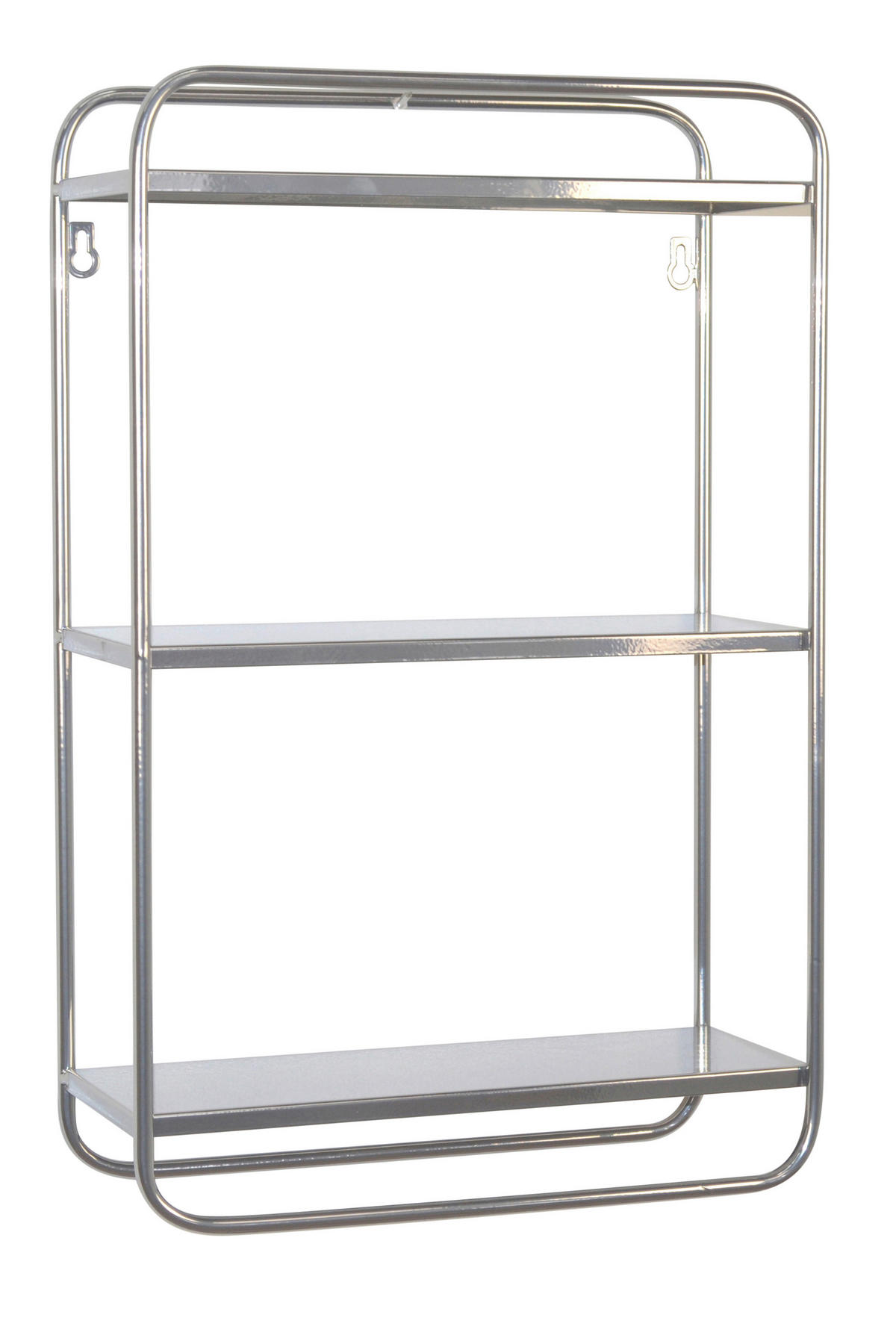 WANDREGAL  - Silberfarben, Design, Metall (36/56/15cm) - MID.YOU
