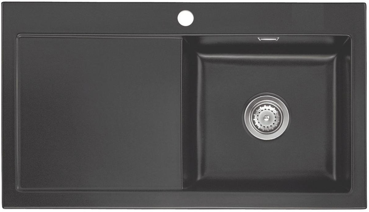 SPÜLE Mera 90 / 50740185  - Schieferfarben, Basics, Keramik (90/20/51cm) - Systemceram