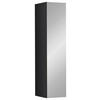 MIDISCHRANK 30/129,6/35 cm  - Schwarz, MODERN, Glas/Holzwerkstoff (30/129,6/35cm) - Celina Home
