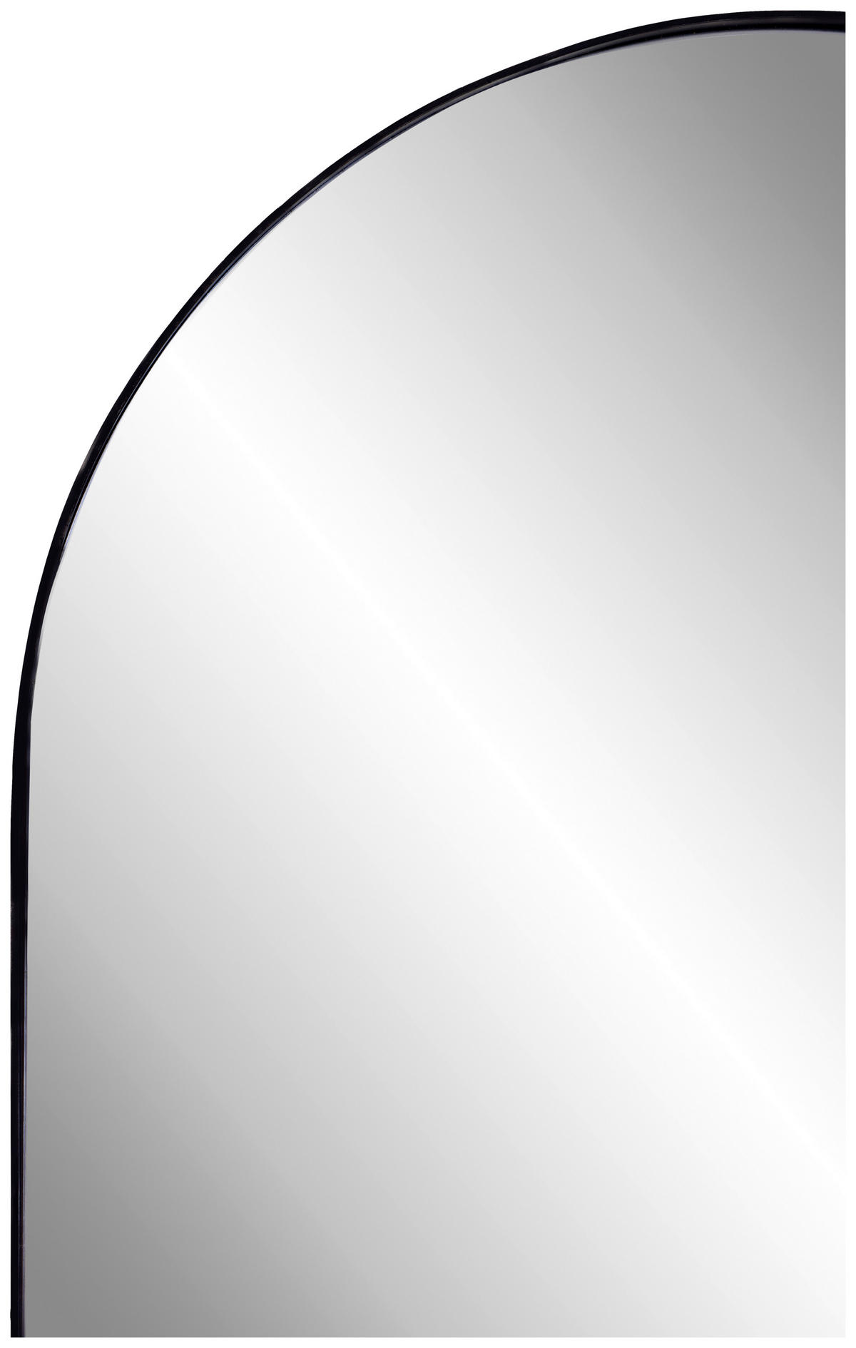 STANDSPIEGEL 41/160/4 cm  - Schwarz, Trend, Glas/Holzwerkstoff (41/160/4cm) - Landscape