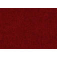 ECKSOFA in Chenille, Mikrofaser Bordeaux  157/299 cm  - Bordeaux/Schwarz, Design, Textil/Metall (157/299cm) - Dieter Knoll