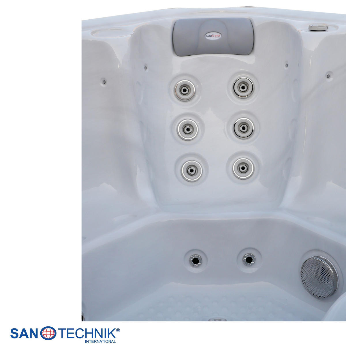 WHIRLPOOL XXL1912  - Schwarz/Weiß, Basics, Kunststoff (210/95/210cm)