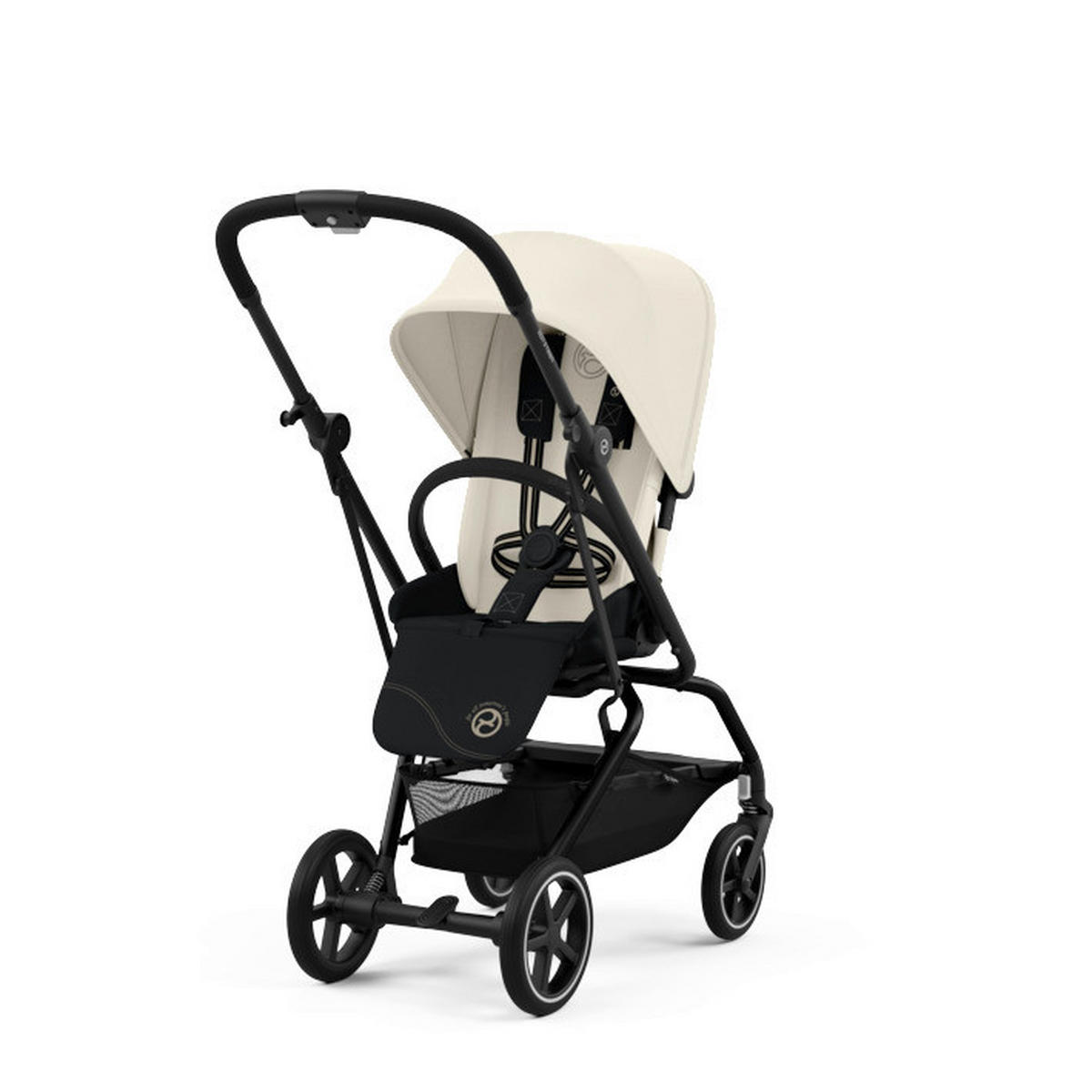 KIŠOBRAN KOLICA  Eezy S Twist+2  - crna/krem, Basics, tekstil/plastika (80.5/45/105cm) - cybex GOLD