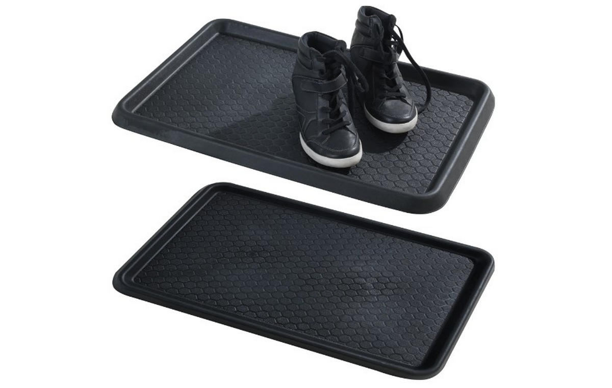 SKOBRICKA - svart, Klassisk, plast (60/40cm) - Best Price