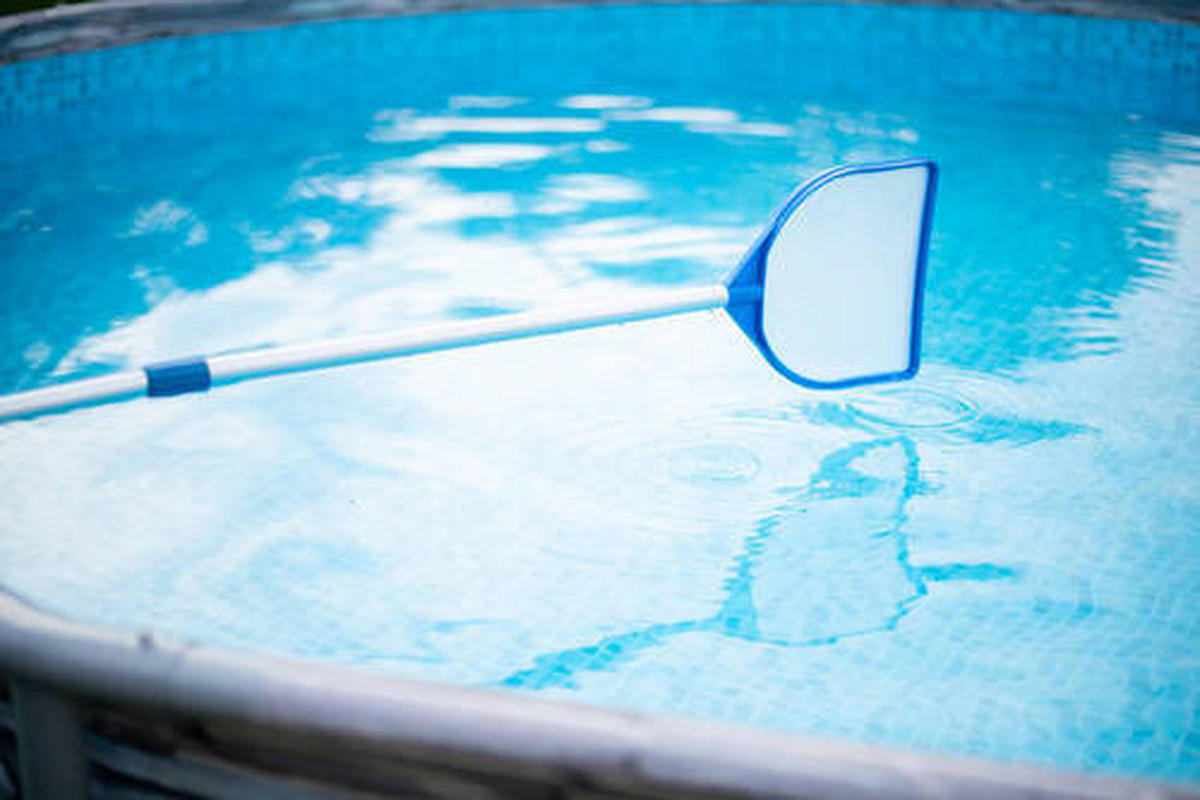 POOL PGP4W01442B 427/107 cm  - Grau, KONVENTIONELL, Kunststoff (427/107cm) - Ambia Garden