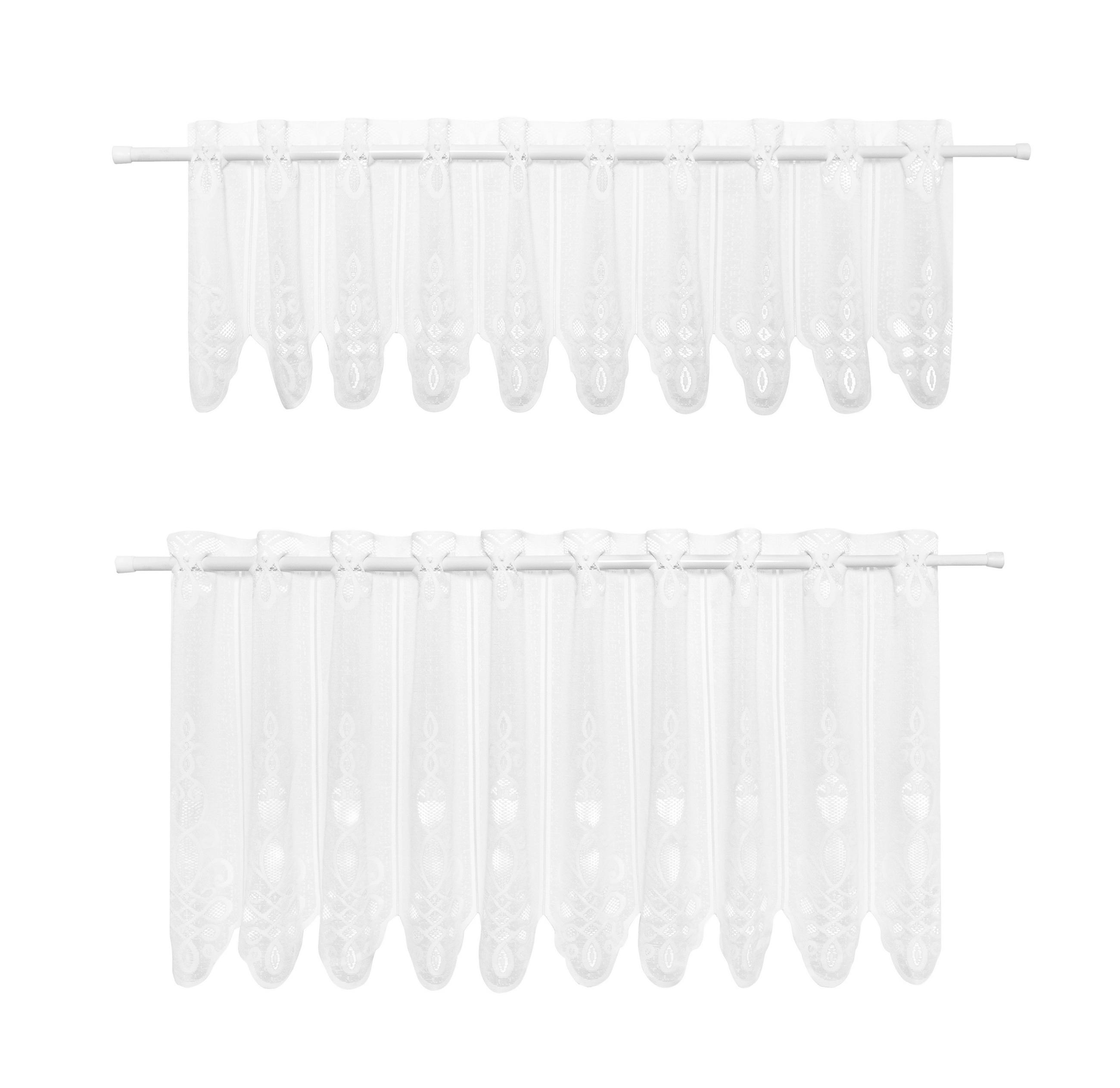 Kurzgardine Gitte 2er Set