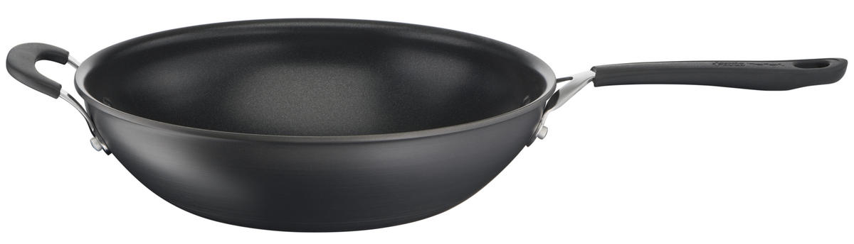 WOKPANNA 30 cm  - svart, Basics, metall (30cm) - Tefal