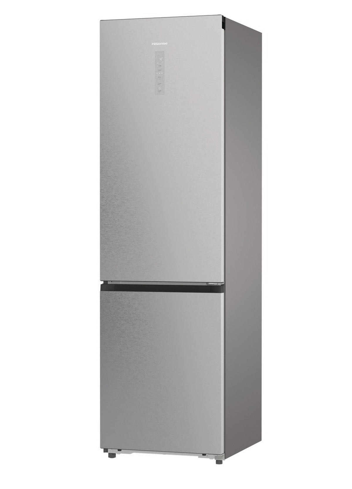 KÜHL-GEFRIER-KOMBINATION 59,5/203/65,8 cm  - Edelstahlfarben, Trend (59,5/203/65,8cm) - Hisense